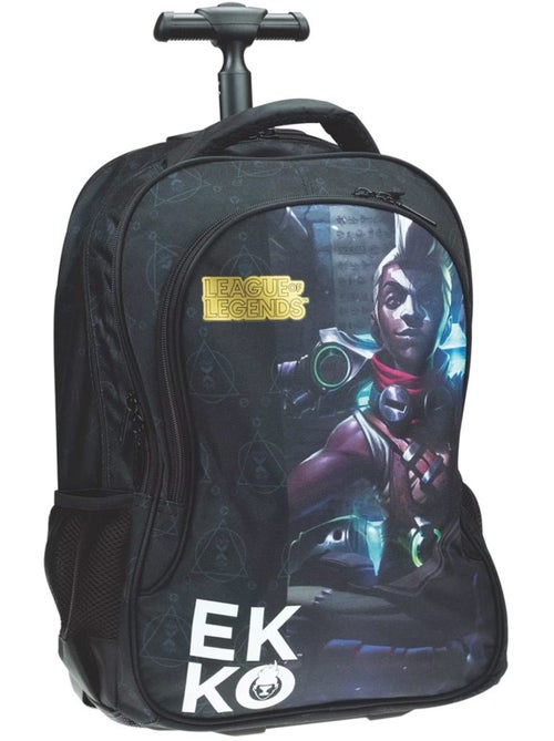 Sac à Dos à Roulettes Ekko League of Legends 48 CM - Trolley scolaire - Kiabi