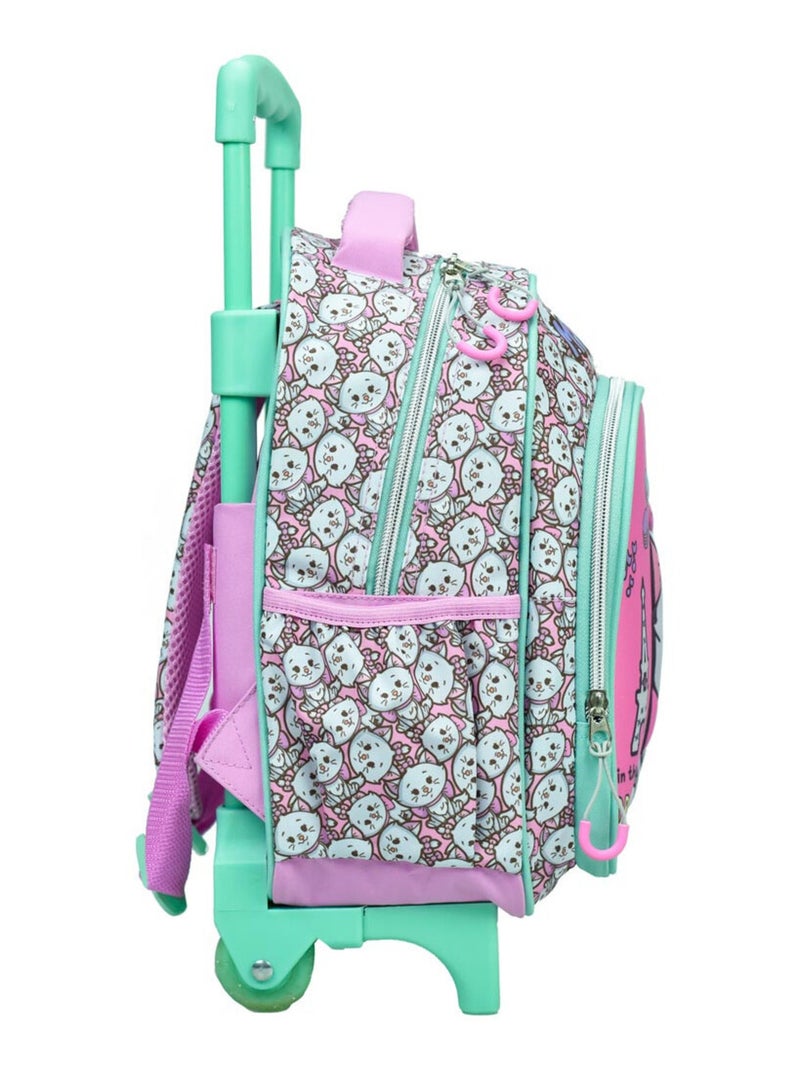 Sac à dos à roulettes enfant - Artistochat Paris - Marie N/A - Kiabi