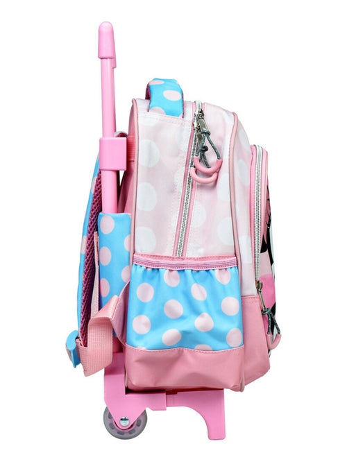 Sac à dos à roulettes enfant - Imprimé Minnie - Disney Vintage Love - Kiabi