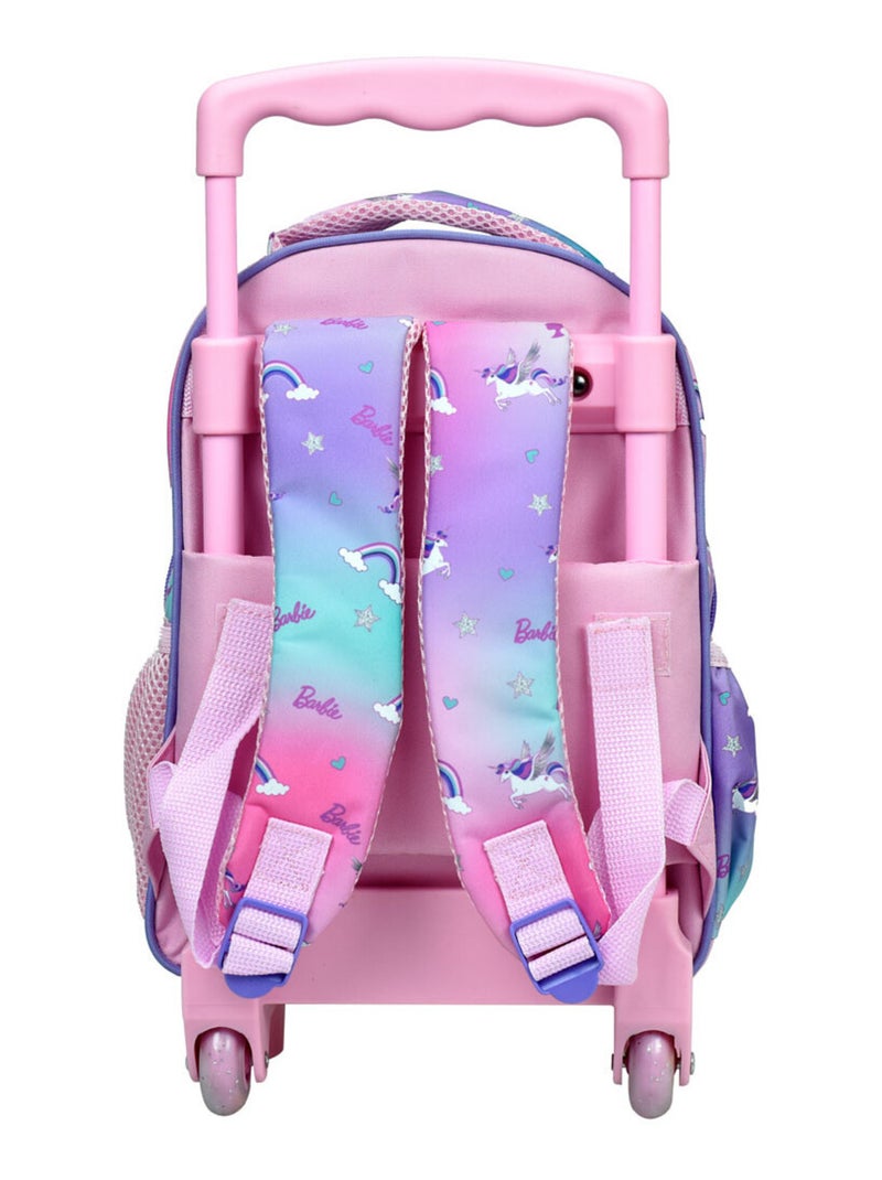 Sac à dos à roulettes enfant - Licorne Barbie - Compact N/A - Kiabi