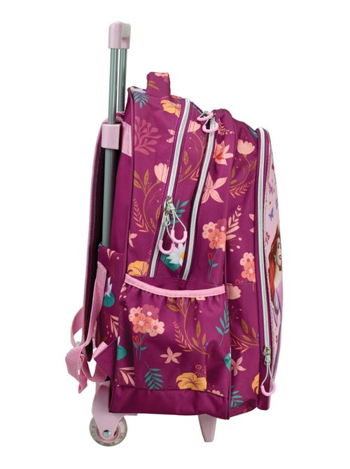 Sac à dos à roulettes enfant - Princesse Château - Disney haut de gamme - Kiabi