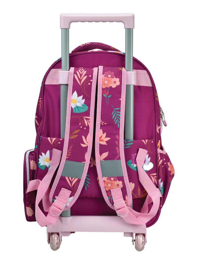 Sac à dos à roulettes enfant - Princesse Château - Disney haut de gamme N/A - Kiabi