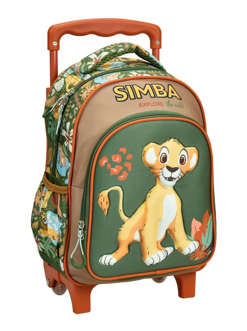 Sac à dos à roulettes enfant - Roi Lion Simba - Licence Disney Multicolore - Kiabi