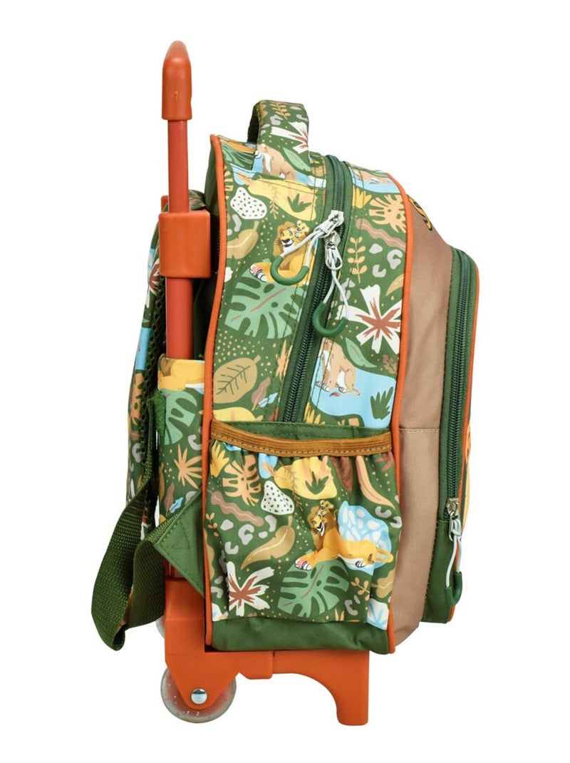 Sac à dos à roulettes enfant - Roi Lion Simba - Licence Disney Multicolore - Kiabi