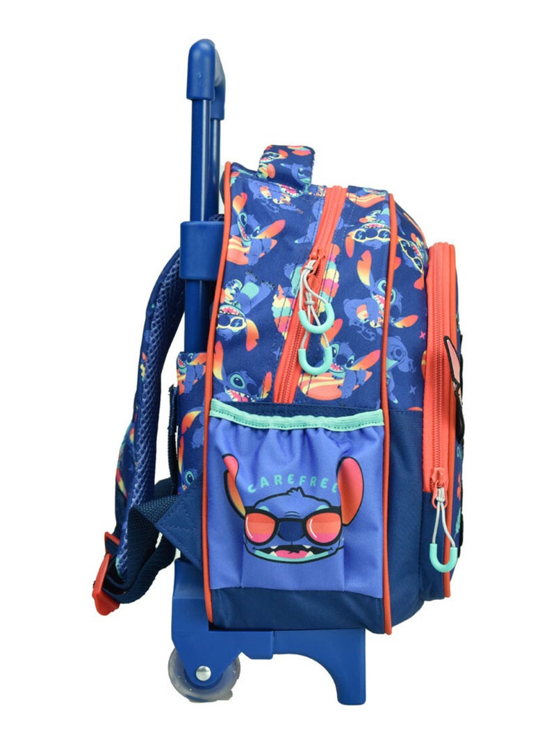 Sac à dos à roulettes enfant - Stitch - Disney N/A - Kiabi
