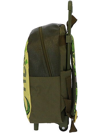 Sac à Dos à Roulettes enfant Dinosaure T‑Rex 34 CM - Trolley maternelle