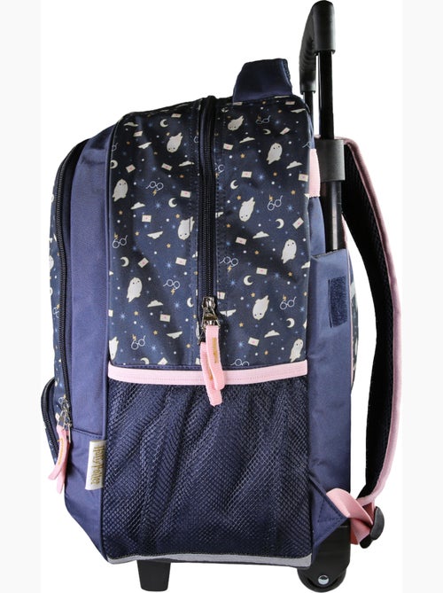 Sac à dos à roulettes enfant Harry Potter bleu nuit 2 compartiments - Kiabi Sac à dos à roulettes enfant Harry Potter bleu nuit 2 compartiments - Kiabi
