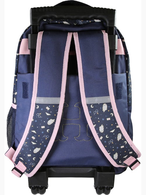 Sac à dos à roulettes enfant Harry Potter bleu nuit 2 compartiments - Kiabi Sac à dos à roulettes enfant Harry Potter bleu nuit 2 compartiments - Kiabi