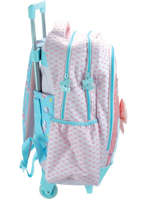 Sac à dos à roulettes enfant Hello Kitty cupcake 46 cm poignée extensible - Kiabi Sac à dos à roulettes enfant Hello Kitty cupcake 46 cm poignée extensible - Kiabi