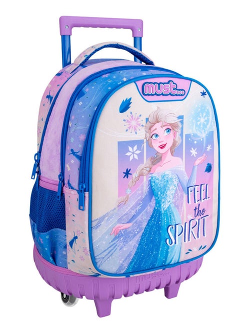 Sac à dos à roulettes enfants 45 cm - Licence Reine des Neiges - Must - Kiabi Sac à dos à roulettes enfants 45 cm - Licence Reine des Neiges - Must - Kiabi
