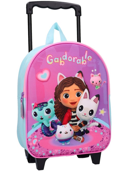 Sac à dos à roulettes – Gabby et la maison Magique 3D 32 CM maternelle - Kiabi Sac à dos à roulettes – Gabby et la maison Magique 3D 32 CM maternelle - Kiabi