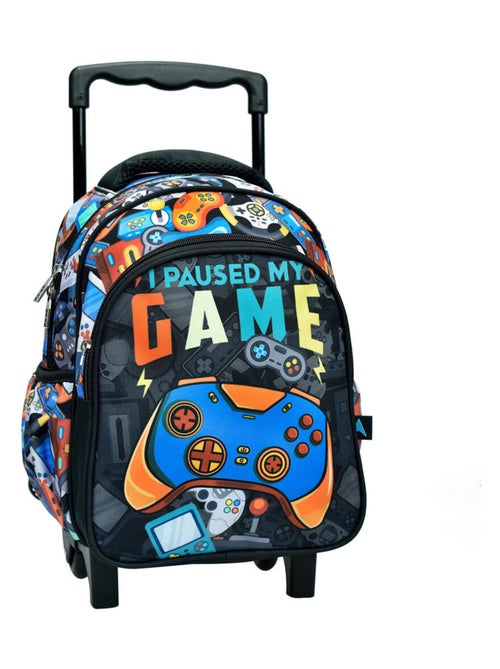 Sac à dos à roulettes Game 30 CM Trolley maternelle - Kiabi