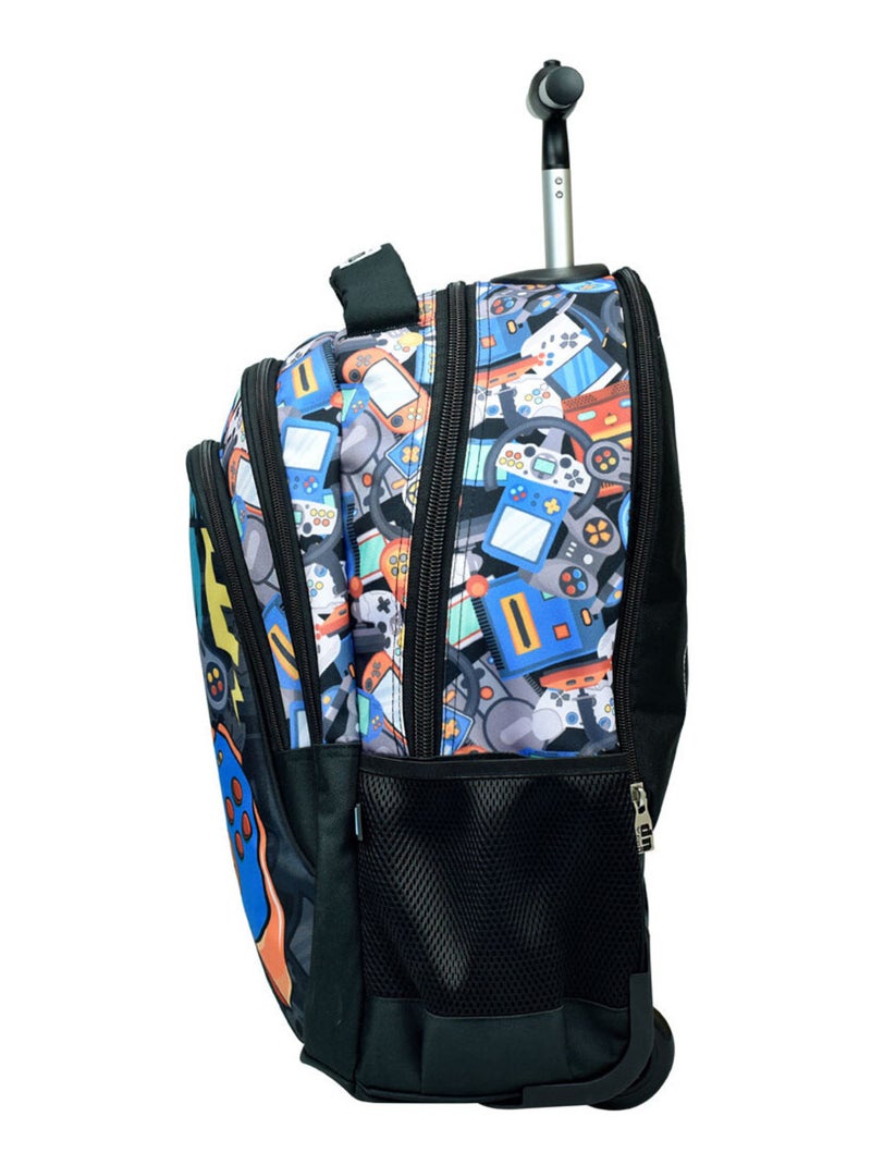 Sac à dos à roulettes Gamer Play 48 CM - Cartable qualité supérieure N/A - Kiabi