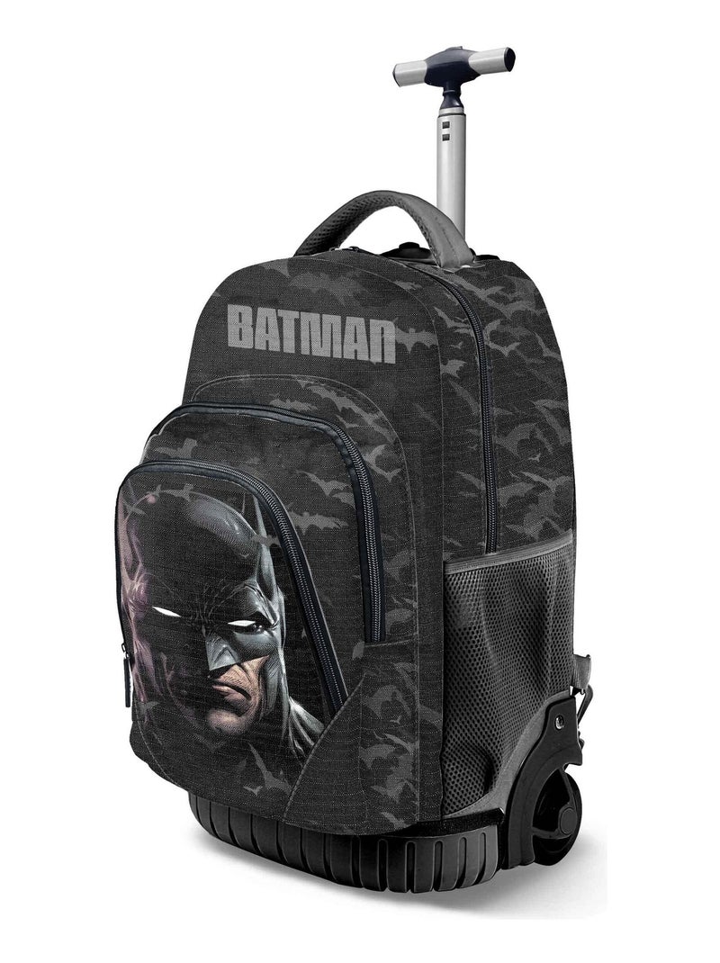 Sac à dos à Roulettes GTS FAN - DC Comics Batman Face - Noir - Taille Unique Noir - Kiabi