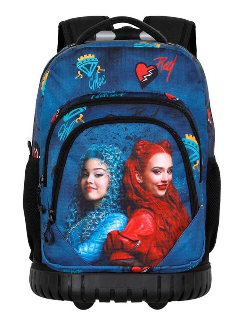 Sac à dos à Roulettes GTS FAN - Disney Descendants Wickedly - Multicolore - Taille Unique Multicolore - Kiabi