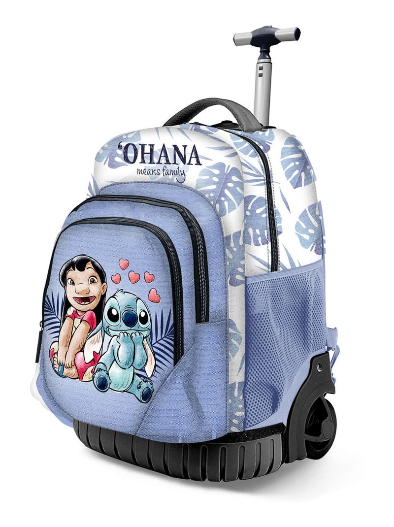 Sac à dos à Roulettes GTS FAN - Disney Lilo et Stitch Couple - Lilas - Taille Unique Mauve lilas - Kiabi