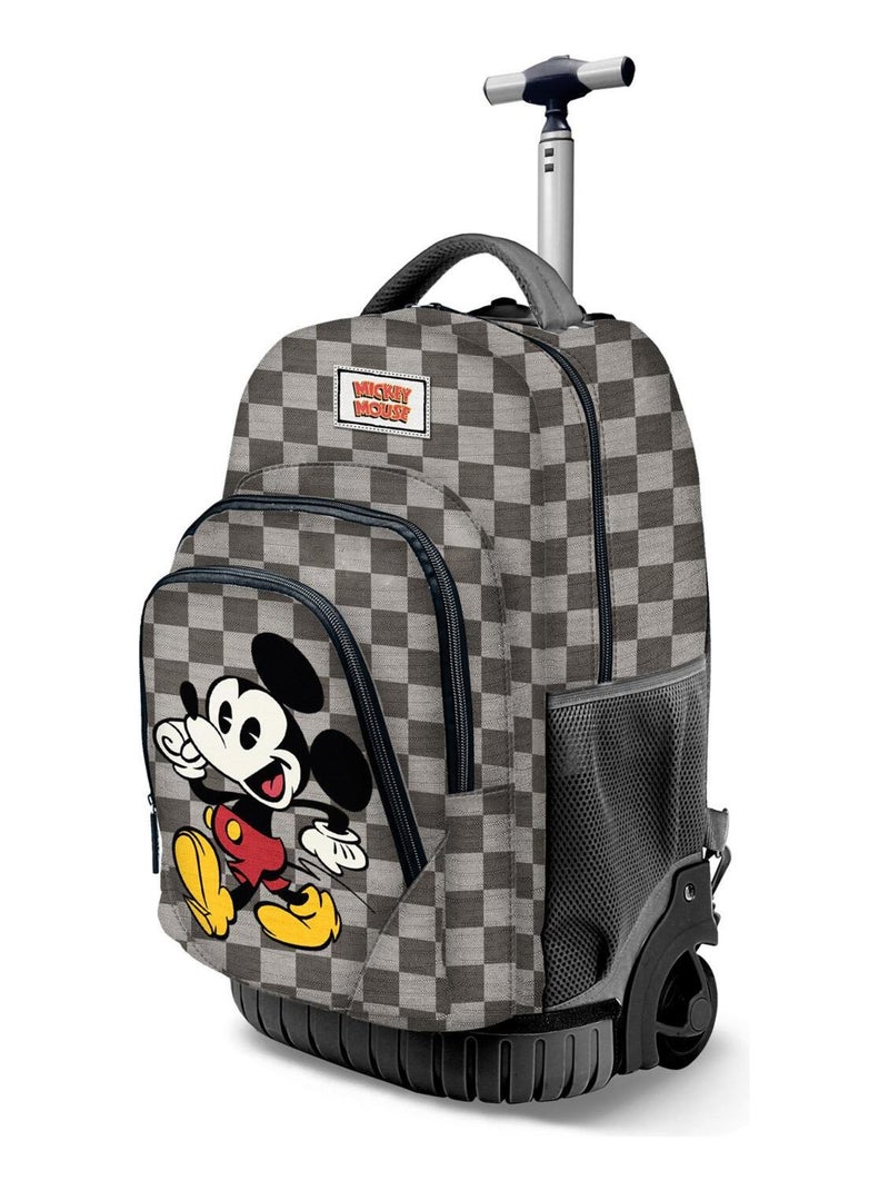 Sac à dos à Roulettes GTS FAN - Disney Mickey Mouse Move - Gris - Taille Unique Gris - Kiabi