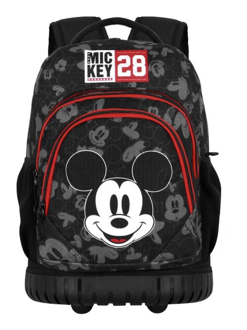 Sac à dos à Roulettes GTS FAN - Disney Mickey Mouse Year - Noir - Taille Unique - Kiabi