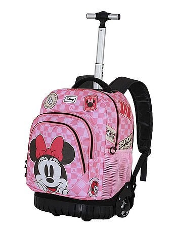 Sac à dos à Roulettes GTS FAN - Disney Minnie Mouse Journey - Rose - Taille Unique
