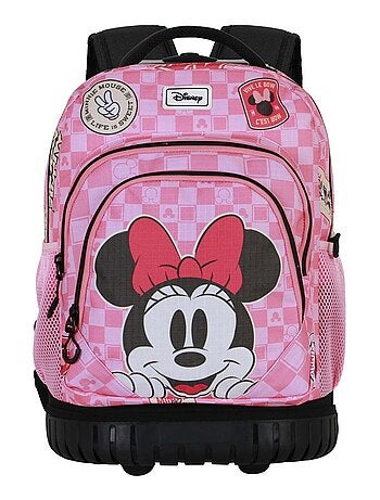 Sac à dos à Roulettes GTS FAN - Disney Minnie Mouse Journey - Rose - Taille Unique