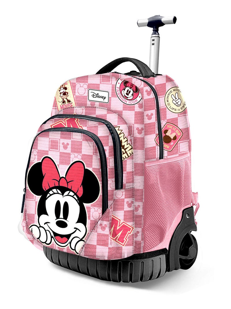 Sac à dos à Roulettes GTS FAN - Disney Minnie Mouse Journey - Rose - Taille Unique Rose - Kiabi
