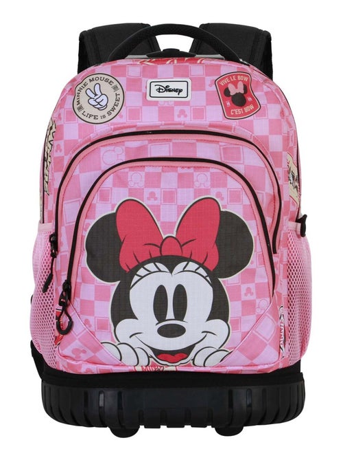Sac à dos à Roulettes GTS FAN - Disney Minnie Mouse Journey - Rose - Taille Unique - Kiabi