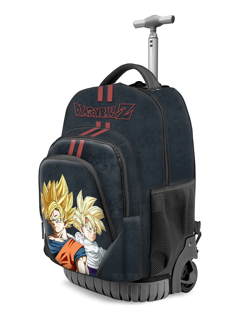 Sac à Dos à Roulettes PSG - 2 Compartiments, Taille 41cm - Pratique Pour L'École Et Les Voyages
