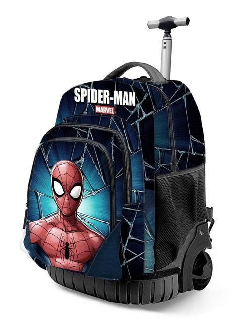 Sac à dos à Roulettes GTS FAN - Marvel Spiderman Maximum - Bleu - Taille Unique - Kiabi