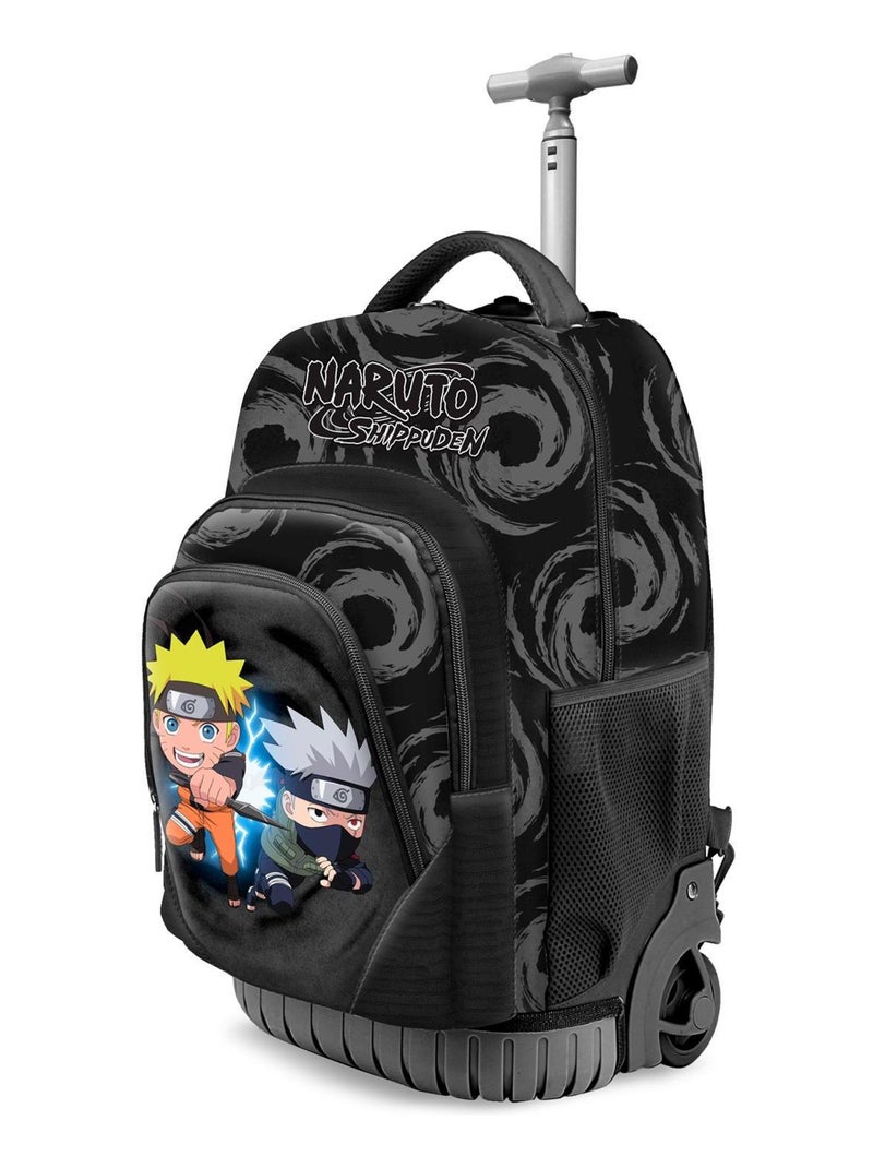 Sac à dos à Roulettes GTS FAN - Naruto Kid Gris - Kiabi