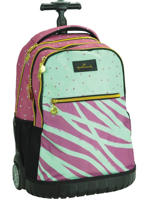 Sac à dos à roulettes 'Hallmark' – Trolley – 48 cm - Kiabi