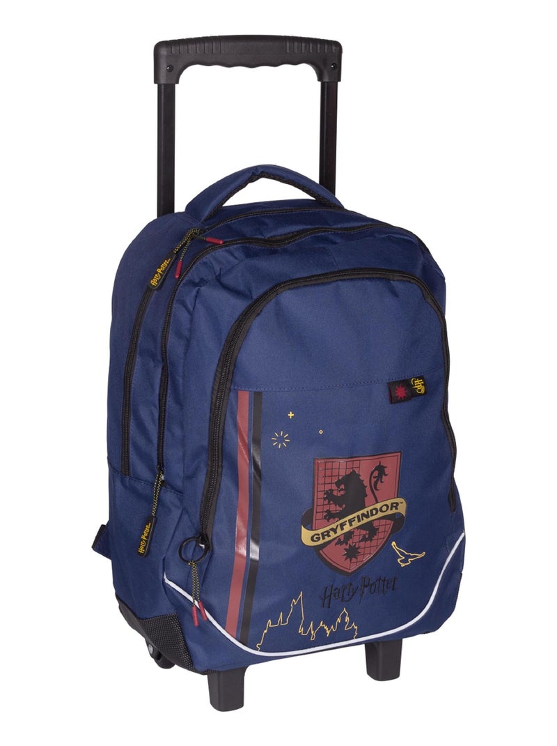 SAC A DOS A ROULETTES HARRY POTTER GRYFFONDOR Bleu marine - Kiabi