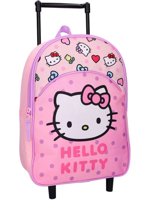 Sac à dos à roulettes – 'Hello Kitty' – Kawai 33 CM - Kiabi Sac à dos à roulettes – 'Hello Kitty' – Kawai 33 CM - Kiabi