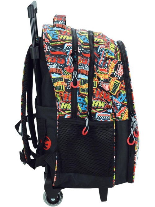 Sac à dos à roulettes 'Hot Wheels' – Race to Win Trolley – 46 cm - Kiabi