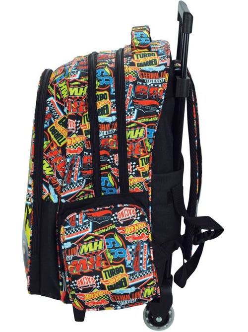 Sac à dos à roulettes 'Hot Wheels' – Race to Win Trolley – 46 cm - Kiabi