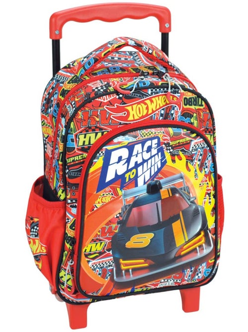 Sac à dos à roulettes 'Hot Wheels' – Race To Win Trolley Maternelle – 30 cm - Kiabi