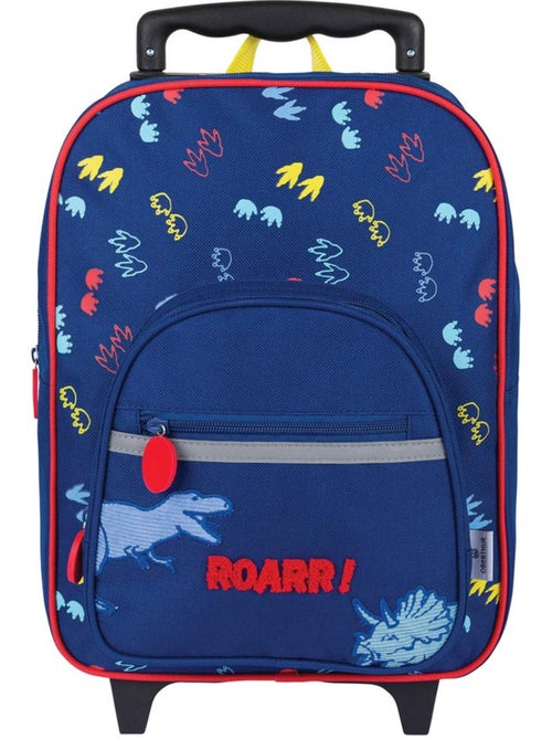 Sac à dos à roulettes imprimé dinosaures en textile La boutique des toons - Kiabi Sac à dos à roulettes imprimé dinosaures en textile La boutique des toons - Kiabi