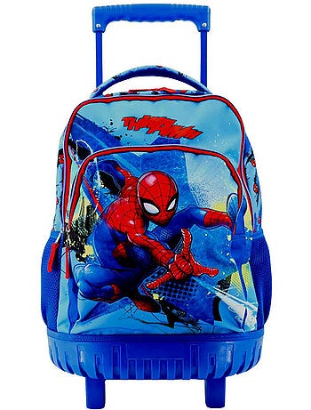 Sac à dos à roulettes imprimé Spiderman en polyester - Spiderman