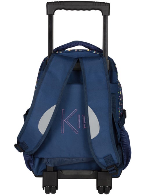 Sac à dos à roulettes KIP 43 cm 2 compartiments avec poignée télescopique - Kiabi Sac à dos à roulettes KIP 43 cm 2 compartiments avec poignée télescopique - Kiabi