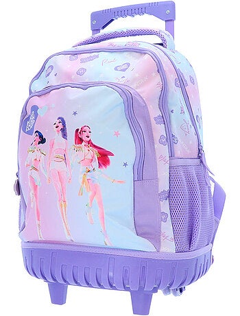 Sac à dos à roulettes – 'kpop demon hunters' – love 43 cm