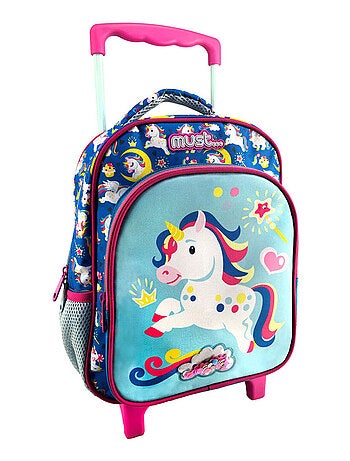 Sac à dos à roulettes Licorne - Design ergonomique - Must