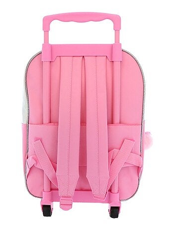 Sac à dos à roulettes Licorne - Design girly - JCB