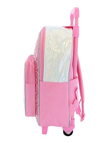 Sac à dos à roulettes Licorne - Design girly - JCB