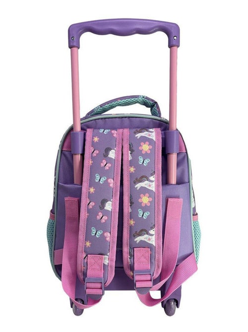 Sac à dos à roulettes Licorne polyester - Must Lovely Trolley - Kiabi