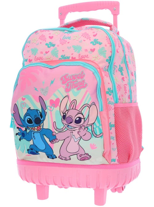 Sac à dos à roulettes Lilo et Stitch 43 cm 29 L avec 2 compartiments - Kiabi Sac à dos à roulettes Lilo et Stitch 43 cm 29 L avec 2 compartiments - Kiabi