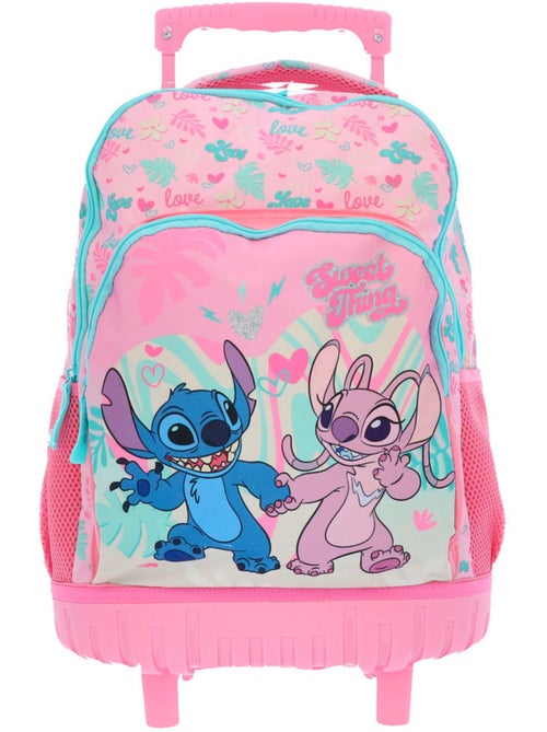 Sac à dos à roulettes Lilo et Stitch 43 cm 29 L avec 2 compartiments - Kiabi Sac à dos à roulettes Lilo et Stitch 43 cm 29 L avec 2 compartiments - Kiabi