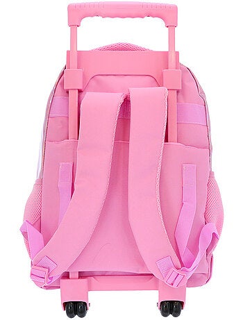 Sac à dos à roulettes Lilo et Stitch 43 cm à 2 compartiments zippés