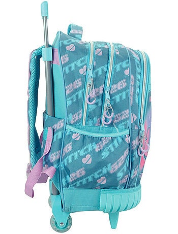Sac à dos à roulettes Lilo et Stitch 46 cm en polyester