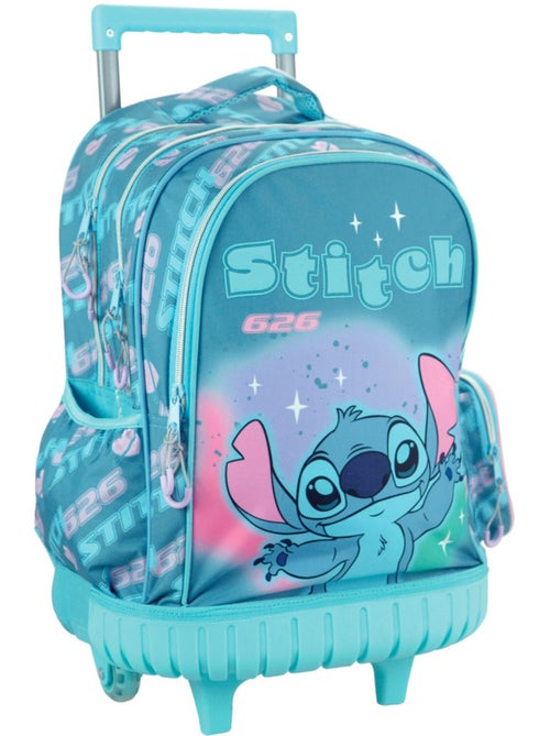 Sac à dos à roulettes Lilo et Stitch 46 cm en polyester - Kiabi Sac à dos à roulettes Lilo et Stitch 46 cm en polyester - Kiabi