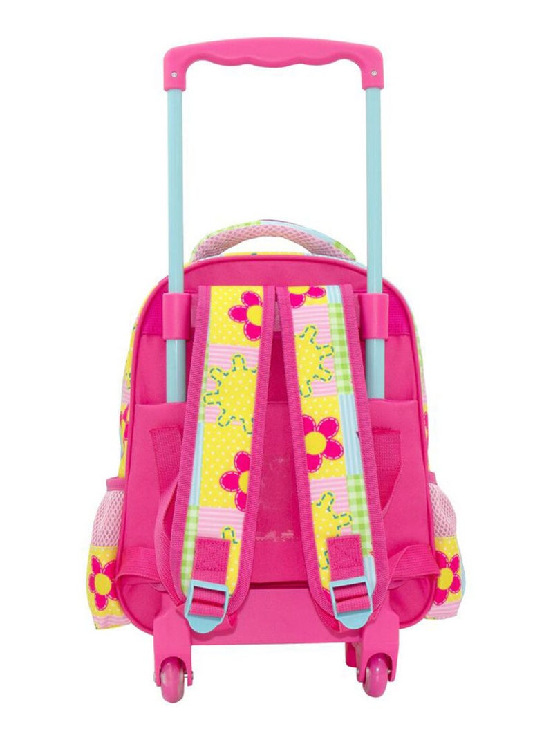 Sac à dos à roulettes maternelle - Chiot Lovely - Trolley compact pratique Multicolore - Kiabi