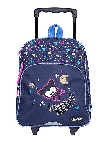 Sac à dos à roulettes maternelle - Compact - Chacha